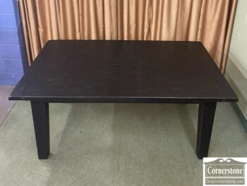 8109-15-Black Distressed Dining Table