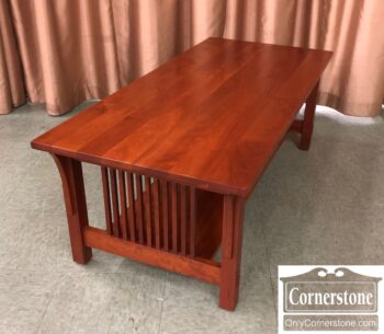8419-7-Stickley Mission Style Coffee Table