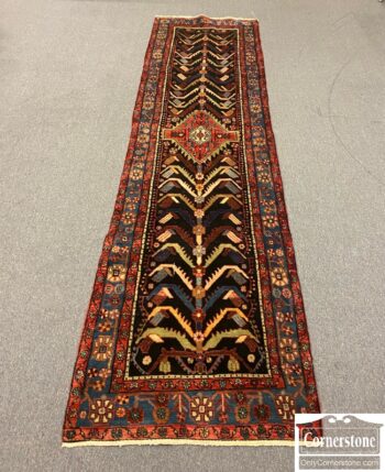 8447-6-Wool Hand Knotted Runner