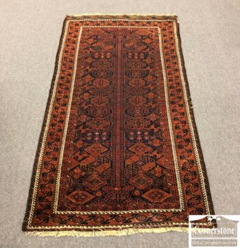 8464-2-Persian Wool Hand Knotted Rug