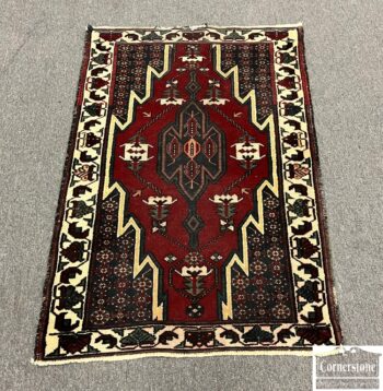 8762-14-Wool Hand Knotted Scatter Rug