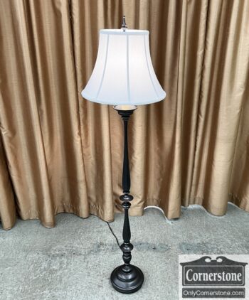 8772-1-Metal Floor Lamp Bronzed Finish