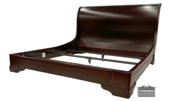 8958-1-Restoration Hardware King Sleigh Bed