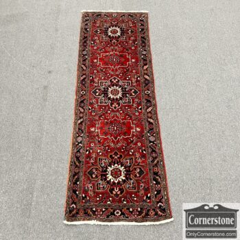 9051-3-Wool Hand Knotted Runner