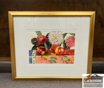 9268-3-Andrea Boyer Watercolor Still Life w Peaches