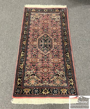 9514-2-Hand Knotted Indo Runner