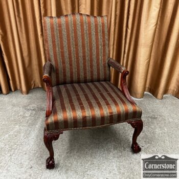 9656-12-Councill Striped Accent Chair