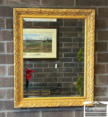 9749-1-Gold Framed Mirror