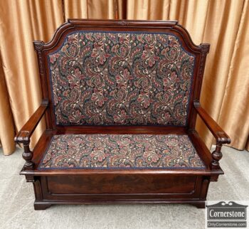 9937-10-Antique Storage Bench