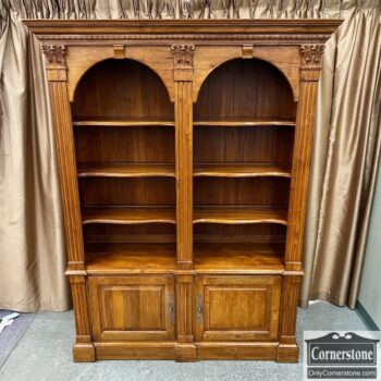 9937-3-Ethan Allen Open Bookcase