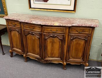 9937-8-French Marble Top Buffet