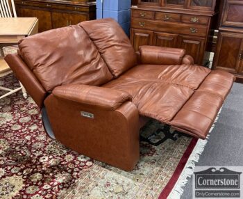 used leather sofa