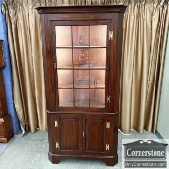 Henkel Harris used corner cabinet for sale