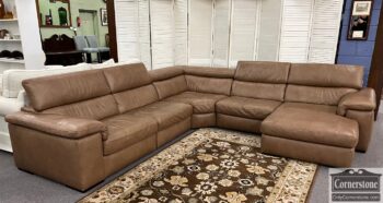 Used Leather Sectional for Sale