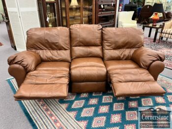 leather sofa reclining for sale